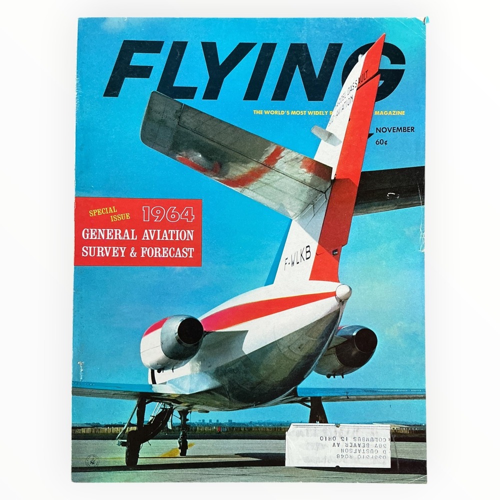 Flying Magazine November 1963 1964 General Aviation Survey & Forecast